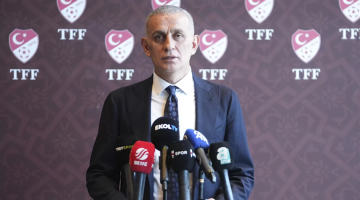 TFF Başkanı İbrahim Hacıosmanoğlu, yabancı hakem sorusuna sessiz kaldı