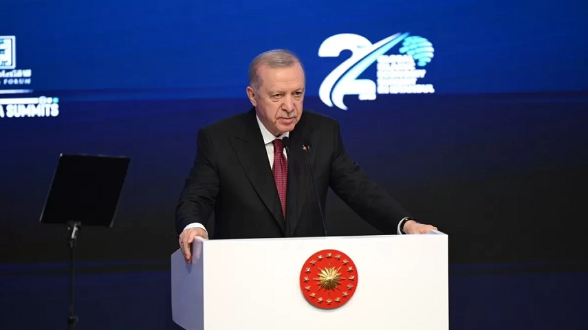 Cumhurbaşkanı Erdoğan’dan Müslüman ülkelere çağrı: İş birliğini en üst düzeye çıkarmamız gerekiyor